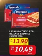 Oferta de Rezende - Lasanha Congelada Sabores por R$10,49 em Assaí Atacadista