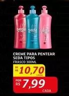 Oferta de Seda - Creme Para Pentear Tipos por R$10,7 em Assaí Atacadista