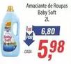 Oferta de Baby Soft - Amaciante De Roupas por R$5,98 em Supermercados BH