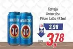 Oferta de Antarctica - Cerveja Pilsen Latao por R$3,78 em Supermercados BH