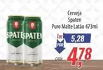 Oferta de Spaten - Cerveja Puro Malte Latao por R$4,78 em Supermercados BH