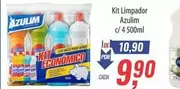 Oferta de Azulim - Kit Limpador por R$9,9 em Supermercados BH