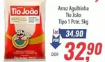 Oferta de Tio João - Arroz Agulhinha por R$32,9 em Supermercados BH