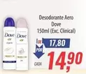 Oferta de Dove - Desodorante Aero por R$14,9 em Supermercados BH