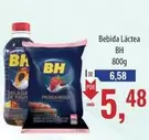 Oferta de BH - Bebida Láctea por R$5,48 em Supermercados BH