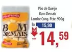 Oferta de Bom - Pão De Queijo por R$14,59 em Supermercados BH