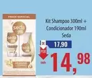 Oferta de Seda - Kit Shampoo + Condicionador por R$14,98 em Supermercados BH