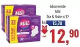 Oferta de Mili - Absorvente por R$12,9 em Supermercados BH