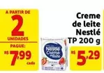 Oferta de Nestlé - Creme De Leite por R$7,99 em Mercado Extra