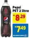 Oferta de Pepsi -  Pet 2 Litros por R$8,29 em Mercado Extra