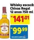 Oferta de Chivas Regal - Whisky Escocês por R$141,01 em Mercado Extra