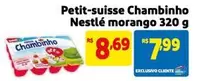 Oferta de Nestlé - Petit-Suisse Chambinho por R$8,69 em Mercado Extra