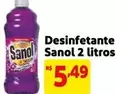 Oferta de Sanol - Desinfetante por R$5,49 em Mercado Extra