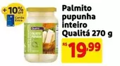 Oferta de Qualitá - Palmito Pupunha Inteiro por R$19,99 em Mercado Extra