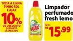 Oferta de Pinho - Limpador Perfumada Fresh Lemo por R$15,99 em Mercado Extra