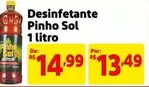 Oferta de Pinho Sol - Desinfetante por R$13,49 em Mercado Extra