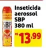 Oferta de SBP - Inseticida Aerossol por R$13,99 em Mercado Extra