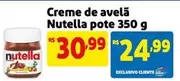 Oferta de Nutella - Creme De Avelã Pote por R$30,99 em Mercado Extra