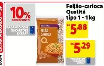 Oferta de Qualitá - Feijão-carioca por R$5,88 em Mercado Extra