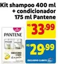 Oferta de Pantene - Kit Shampoo + Condicionador por R$33,99 em Mercado Extra