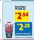 Oferta de Kapo - Suco por R$2,29 em Mercado Extra