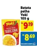 Oferta de Yoki - Batata Palha por R$9,19 em Mercado Extra