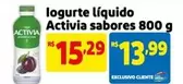 Oferta de Danone - Logurte Liquido Activia Sabores por R$15,29 em Mercado Extra