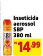 Oferta de SBP - Inseticida Aerossol por R$14,99 em Mercado Extra