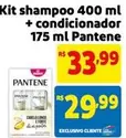 Oferta de Pantene - Kit Shampoo + Condicionador por R$33,99 em Mercado Extra