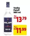 Oferta de Vodka por R$13,79 em Mercado Extra