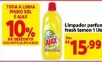 Oferta de Pinho - Limpador Perfun Fresh Lemon por R$15,99 em Mercado Extra