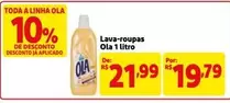 Oferta de Ola - Lava-Roupas 1 Litro por R$21,99 em Mercado Extra