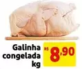 Oferta de Galinha Congelada por R$8,9 em Mercado Extra