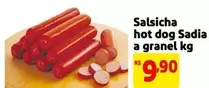 Oferta de Sadia - Salsicha Hot Dog A Granel por R$9,9 em Mercado Extra