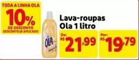 Oferta de Ola - Lava-Roupas 1 Litro por R$19,79 em Mercado Extra