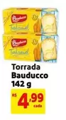 Oferta de Bauducco - Torrada por R$4,99 em Mercado Extra