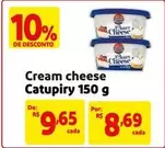 Oferta de De   - Cream Cheese Catupiry por R$8,69 em Mercado Extra