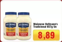 Oferta de Hellmann's - Maionese Tradicional por R$8,89 em Spani Atacadista