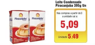 Oferta de Piracanjuba - Leite Condensado por R$5,49 em Spani Atacadista