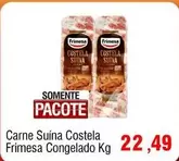 Oferta de Frimesa - Carne Suína Costela Congelado por R$22,49 em Spani Atacadista