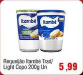 Oferta de Itambé - Requeijão  Trad/ Light por R$5,99 em Spani Atacadista