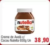 Oferta de Nutella - Creme De Avelã C/Cacacau por R$38,9 em Spani Atacadista