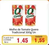 Oferta de Quero - Molho De Tomate Tradicional por R$1,45 em Spani Atacadista