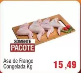 Oferta de Pacote - Asa De Frango Congelada por R$15,49 em Spani Atacadista