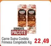 Oferta de Frimesa - Carne Suína Costela Congelado por R$22,49 em Spani Atacadista