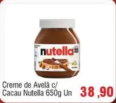 Oferta de Nutella - Creme De Avelã C/Cacacau por R$38,9 em Spani Atacadista