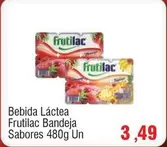 Oferta de Sabores - Bebida Láctea Frutilac Bandeja Sabores por R$3,49 em Spani Atacadista