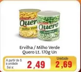 Oferta de Quero - Ervilha/Milho Verde por R$2,49 em Spani Atacadista