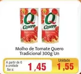 Oferta de Quero - Molho De Tomate Tradicional por R$1,45 em Spani Atacadista