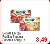 Oferta de Sabores - Bebida Láctea Frutilac Bandeja por R$3,49 em Spani Atacadista